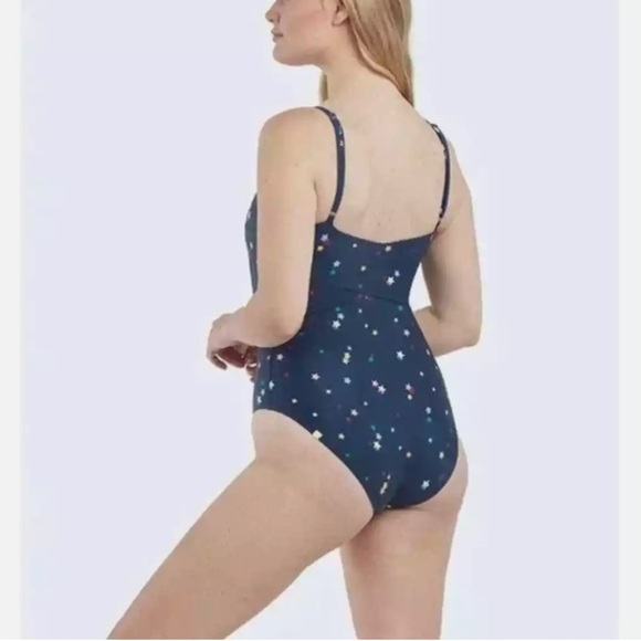 New! Summersalt x The Home Edit Oasis Scattered Stars One Piece Suit - Picture 2 of 8